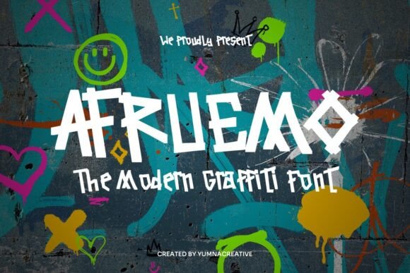 Afruemo Brings Street Art Energy to Campaign Design