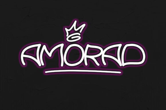 Amorad: A Bold Graffiti Font Built for Real Branding Work
