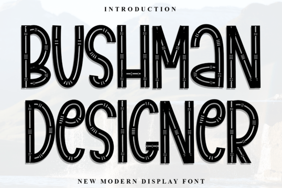 Bushman Designer: A Display Font Built for Scroll-Stopping Visuals