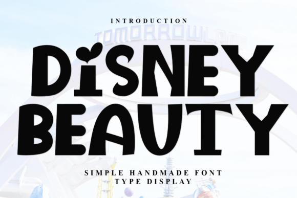 Disney Beauty: A Handwritten Font for Web Designers
