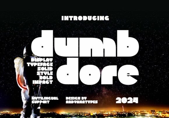 Dumbdore: A Display Font That Makes Your Brand Stand Out