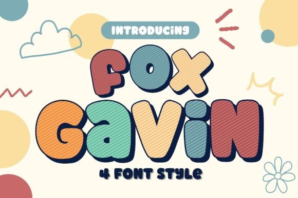 Fox Gavin: A Playful Display Font with Real Branding Potential