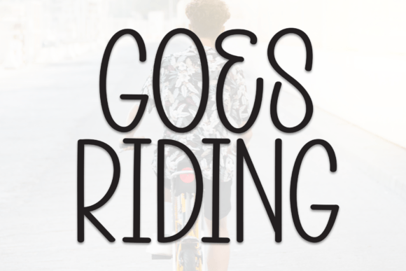 Goes Riding: A Handwritten Display Font That Makes Campaign Messaging Instantly Recognizable