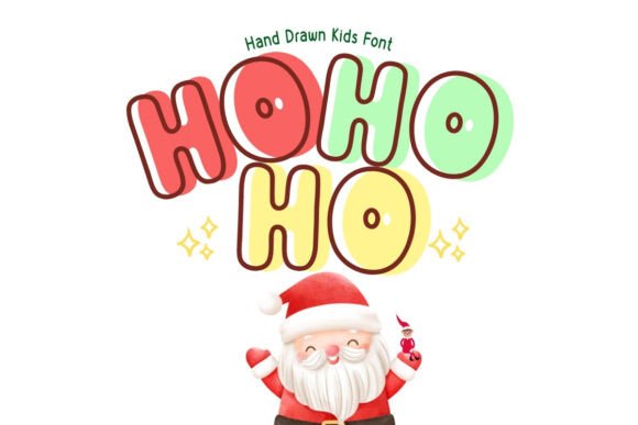 Hohoho Font: A Playful Display Typeface for Small Business Branding