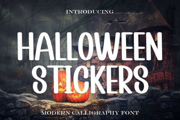 How Halloween Stickers Font Gave My Small Bakery a Brand Refresh