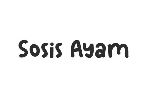 How Sosis Ayam Font Gave My Small Business a Fresh Look