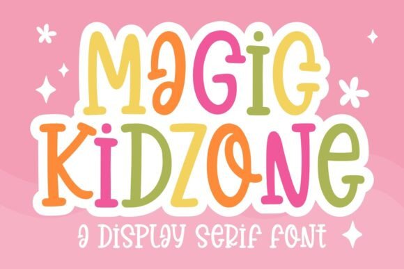 Magic Kidzone: A Playful Display Font for Campaigns That Pop