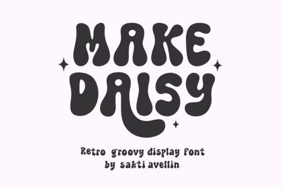 Make Daisy Brings Cheerful Display Type to Digital Design