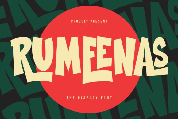 Rumeenas: A Display Font That Brings Bold Editorial Character