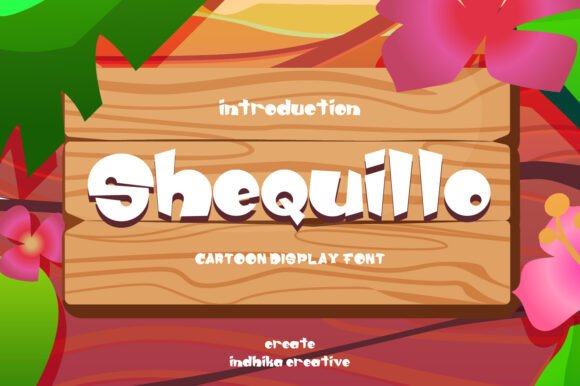 Shequillo Font Review: A Playful Display Typeface for Campaign Designers
