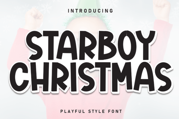 Starboy Christmas: A Display Font That Brings Handwritten Warmth