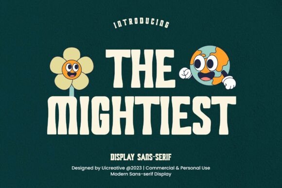 The Mightiest: A Display Font That Delivers on Real Branding Work