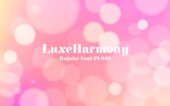 Why Luxe Harmony Is the Display Font Your Marketing Needs