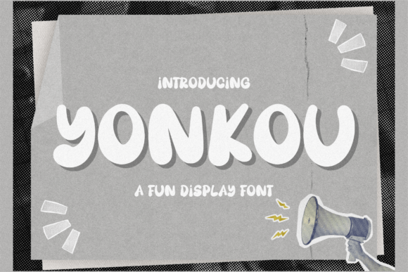 Yonkou: A Fun Display Font for Campaigns That Pop